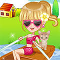 Games Boat Trip Dressup